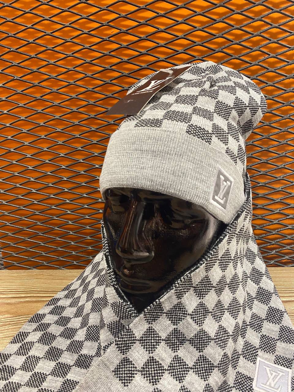 bonnet et écharpe Louis Vuitton